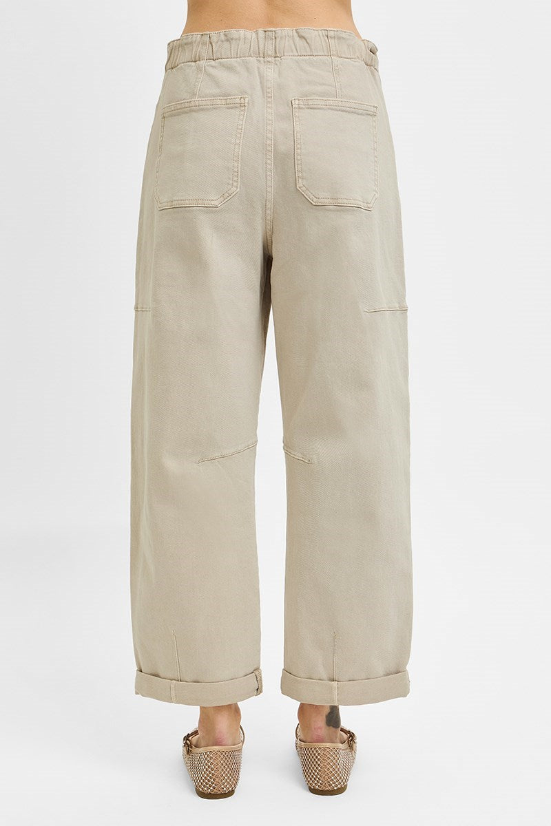 Cargo Barrel Jeans