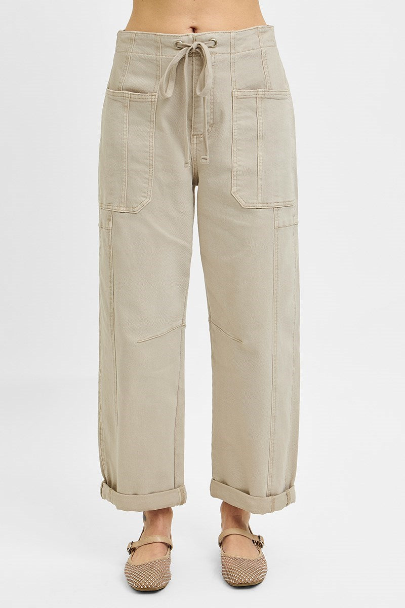 Cargo Barrel Jeans