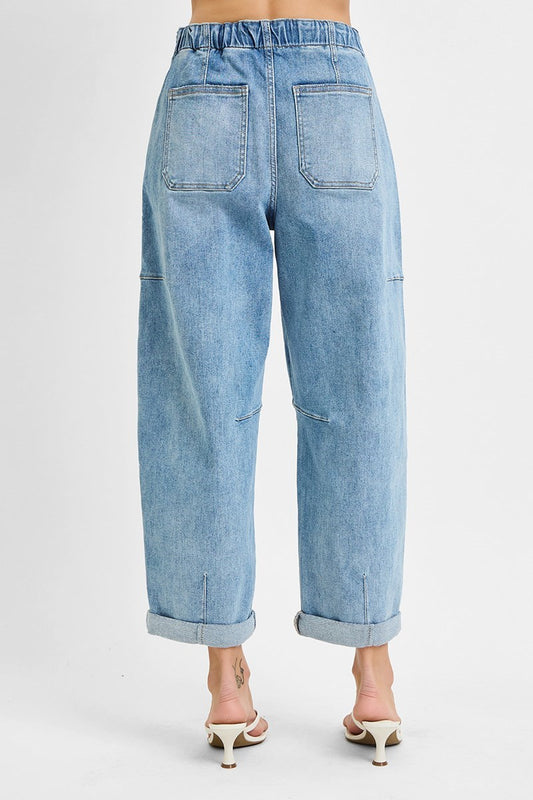 Cargo Barrel Jeans Light