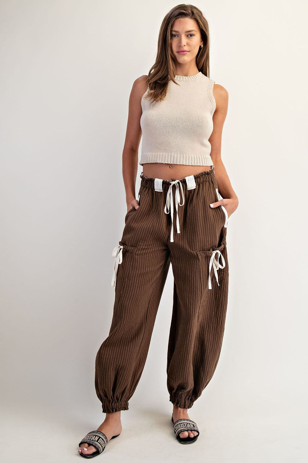 Drawstring Jogger Pants