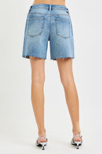 Risen Mid-length Rhinestone Shorts