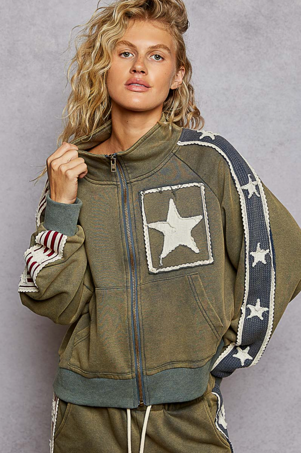 Stars & Stripes Terry Jacket