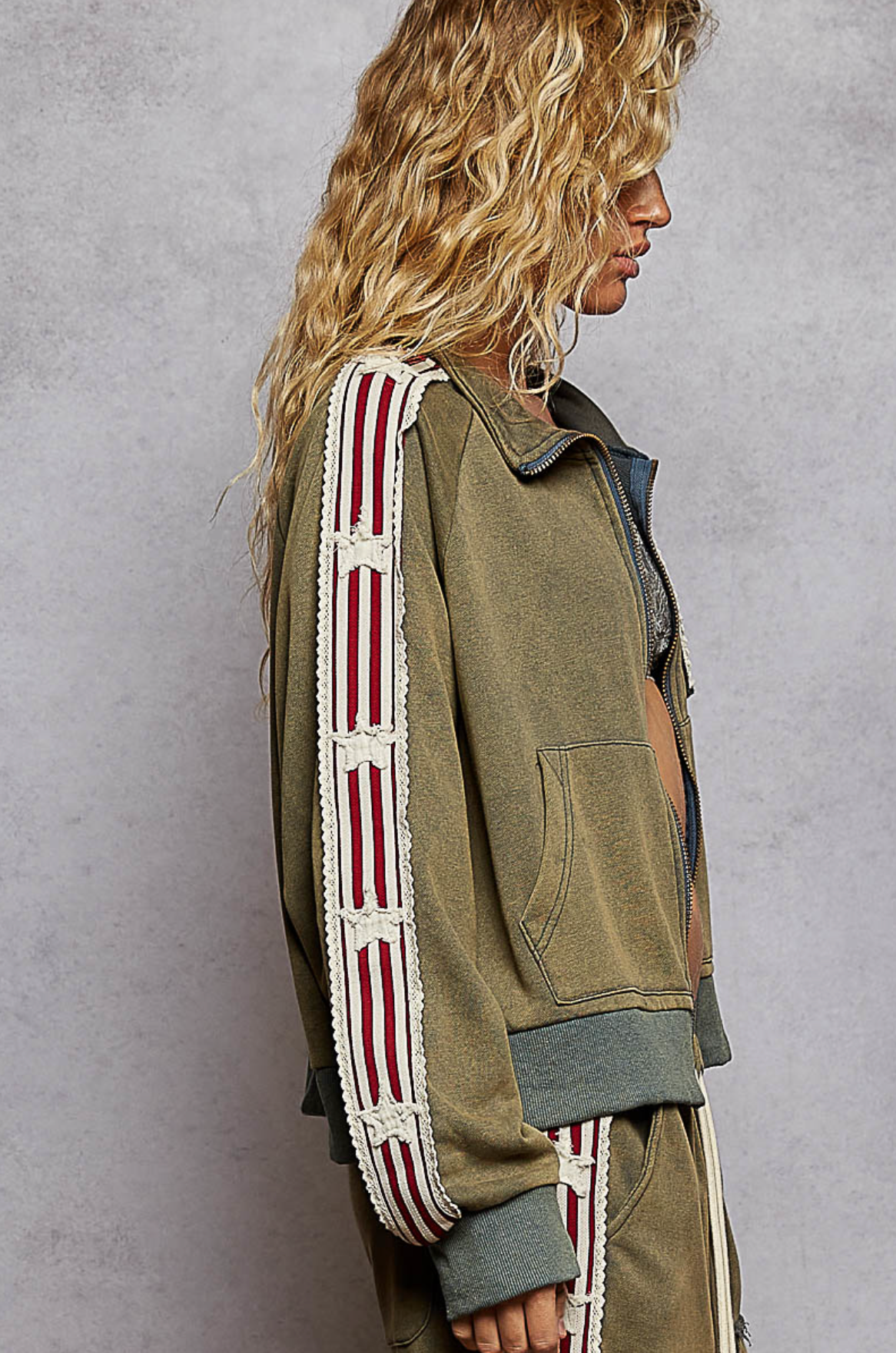 Stars & Stripes Terry Jacket