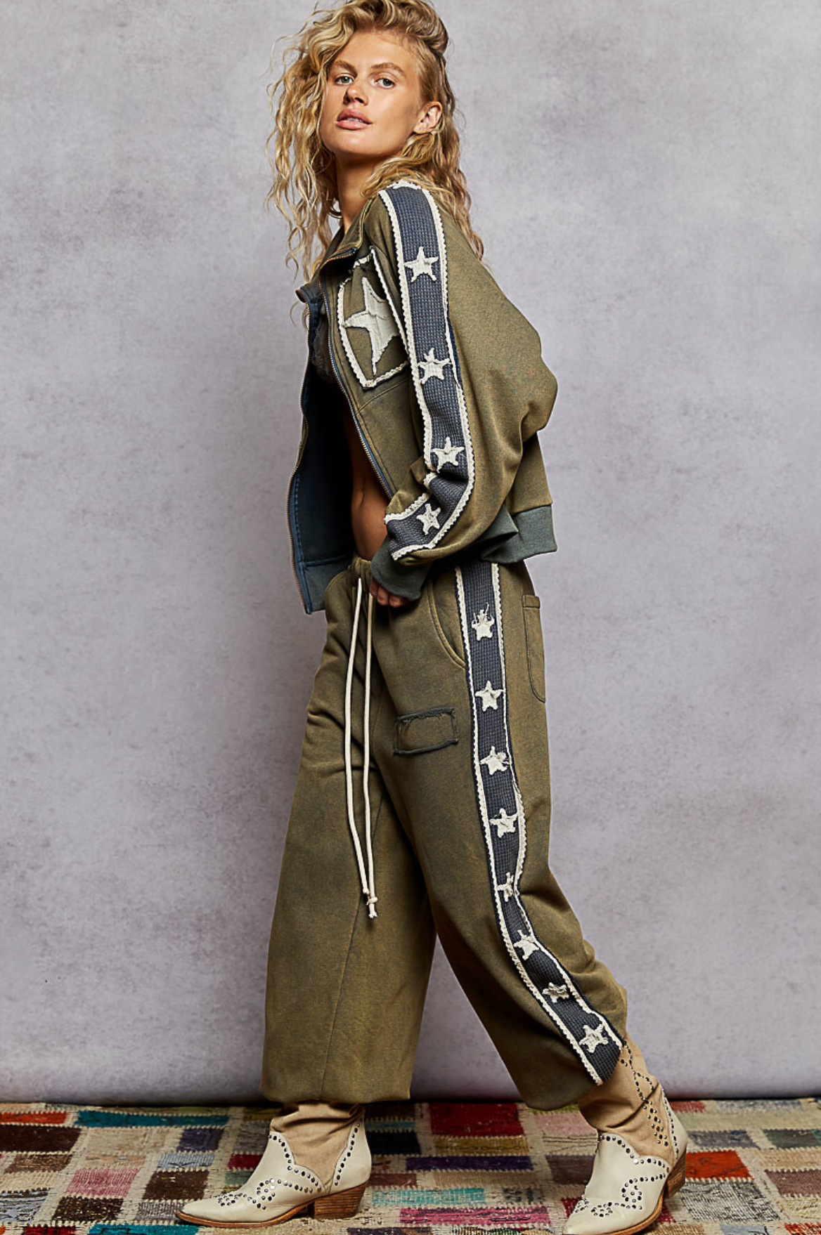 Stars & Stripes Terry Jacket