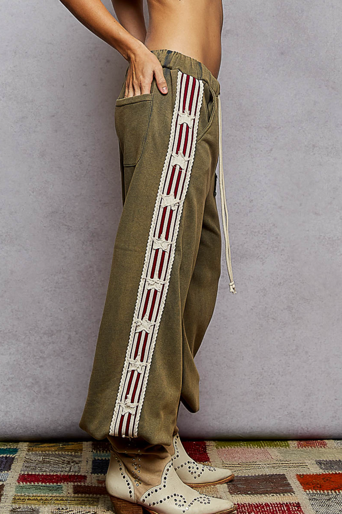 Stars & Stripes Terry Pants