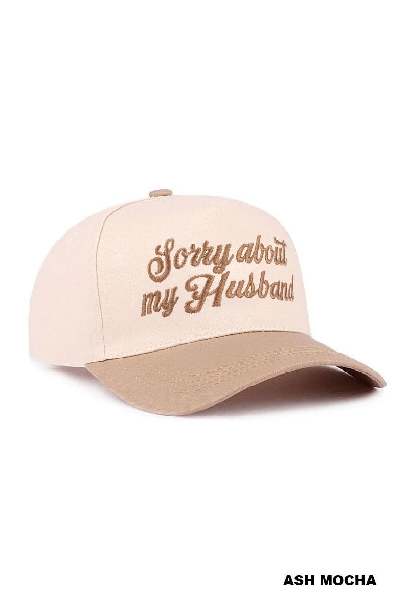Sorry About My Husband Hat
