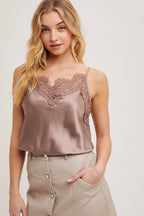 Silly Lace Trim Cami