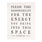 Please Take Responsibility (Dr. Jill Bolte Taylor) Handmade Paper Print - 12"x16"