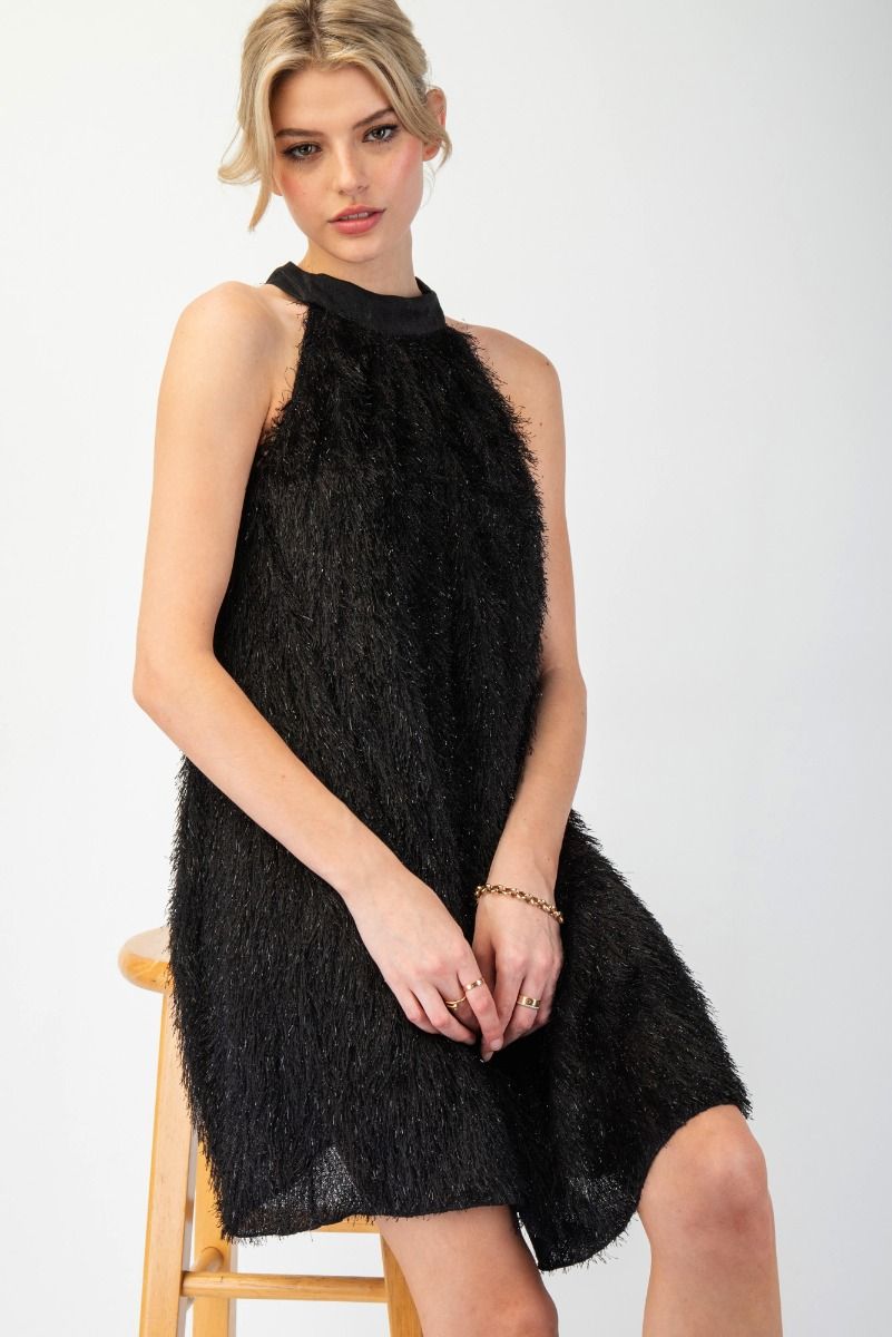 Mohair Halter Dress