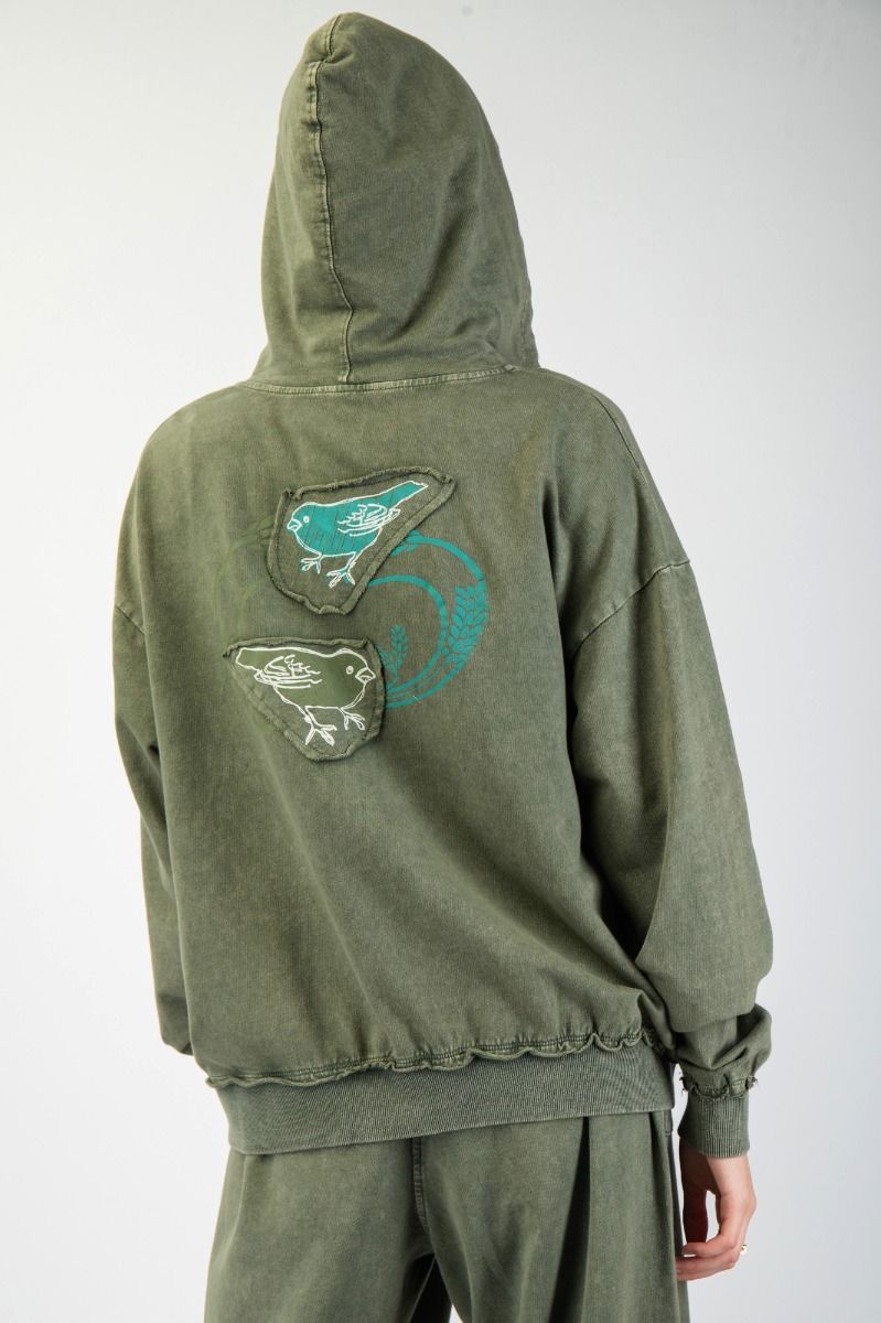 Bird Patch Zip-Up