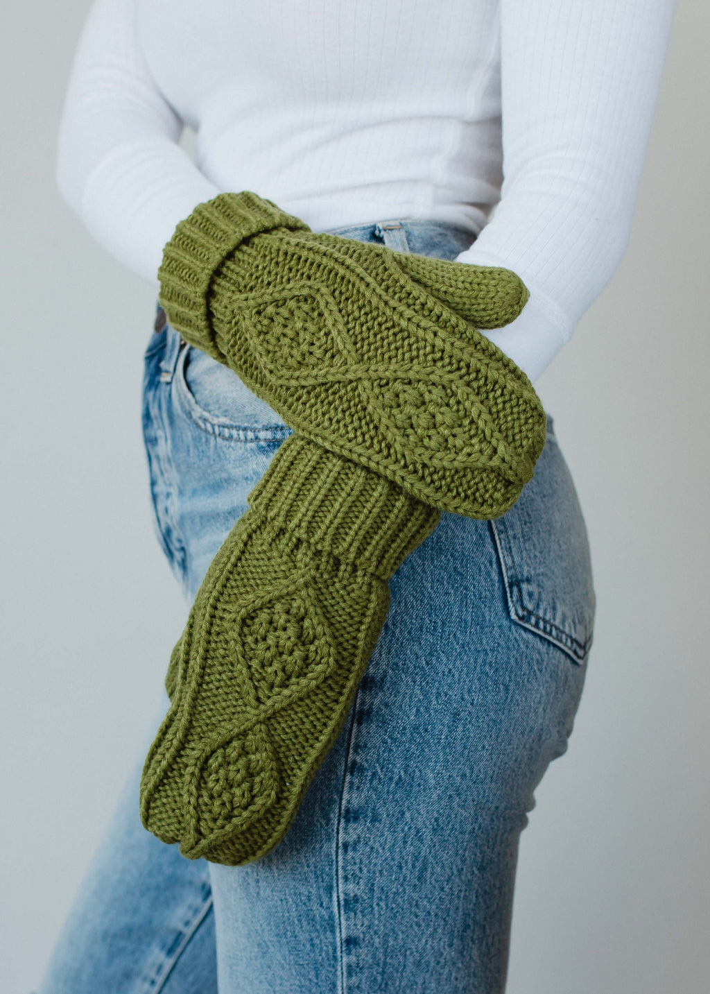 Olive Mittens